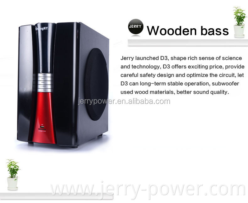 Top-ranking manufacturing factories sound woofer 5.1 multimedia speaker system